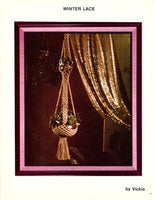Macrame Portraits Book 1 - Vintage Macrame Patterns Instant Download PDF 24 pages