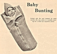 Paragon Baby Book No 3 booklet - Vintage 50s - 11 Knitting Patterns Baby Clothes Instant Download PDF 20 pages