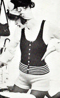 Patons Book 309 1970s Knitted Hot Pants and Jumpers Instant Download PDF 20 pages