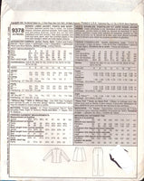 McCall's 9378 Jones New York Jacket, Pants and Skirt, Uncut, Factory Folded Sewing Pattern Size 10-12-14