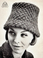 Patons Ladies' and Children's Hats Book No. 703 Vintage 60s Hat Patterns Instant Download PDF 20 pages