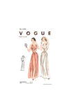 40s Diamond Inset Nightgown, Bust 32" (81 cm), Hip 35" (89 cm) Vogue 10,005, Vintage Sewing Pattern Reproduction