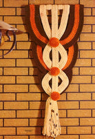Patons Book C.31 Wall Hangings - Six 60s Crocheted Wall Hanging Patterns Instant Download PDF 8 pages