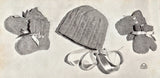 Patons Craft Book No. C.15 - Vintage 50s - 21 Knitting Patterns Baby Bootees Instant Download PDF 20 pages