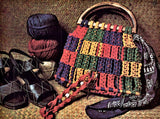 Purse Strings 1976 - Macrame Handbag Patterns Instant Download PDF 24 pages