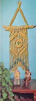 Vintage 70s Ramona Wall Hanging Pattern Instant Download PDF 2 + 2 pages