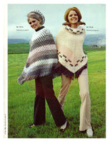 Reynolds Vol. 77 New Icelandic Fashions - Vintage 1960s Patterns For Knitted Icelandic Ponchos and Sweaters Instant Download PDF 24 pages