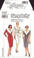 Simplicity 9513 Sewing Pattern Dress Size 14-20 Uncut Factory Folded