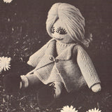Patons Book No. C.23 - Vintage 60s - Knitted Dolls and Doll Clothes Patterns Instant Download PDF 20 pages
