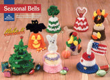 Eight Crochet Patterns For Seasonal Bells Instant Download PDF 14 small pages