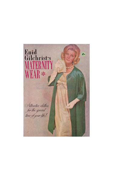 Enid Gilchrist Maternity Wear - Drafting Book -  Instant Download PDF 52 pages