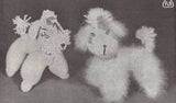 Patons Book No. C.14 - Vintage 50s - Knitting Patterns For Socks, Miniature Dog, Hot Water Bag Cover And More Instant Download PDF 24 pages