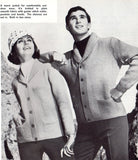 Patons 752 - 60s Knitting Patterns for Pullovers and Jackets for Men and Women Instant Download PDF 20 pages