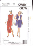 Kwik Sew 2367 Sewing Pattern Vest Skirt Size XS-XL Uncut Factory Folded