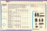 Simplicity 9852 Sewing Pattern Pullover Sweatshirt Size 10 Uncut Factory Folded