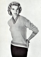 Patons 510 Knitting Book - Knitting Patterns for Ladies' Sweaters, Jumpers and Cardigans - Instant Download PDF 16 pages