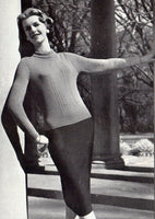 Patons 510 Knitting Book - Knitting Patterns for Ladies' Sweaters, Jumpers and Cardigans - Instant Download PDF 16 pages