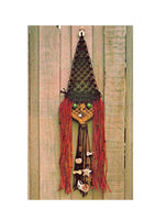 Vintage 70s Macrame Witch Pattern Instant Download PDF 10 pages
