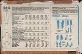 Simplicity 9313 Misses' Slim Skirt, Unlined Raglan Sleeve Jacket and Straight Leg Pants, Uncut, Factory Folded Sewing Pattern Size 10