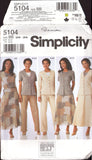 Simplicity 5104 American Sewing Guild Top, Jacket, Pants and Skirt, Sewing Pattern Size 10-18 OR 20-28