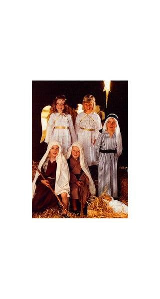 Nativity Costumes, instructions for DRAFTING SEWING PATTERN pieces pdf 5 pages