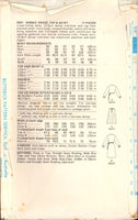 Butterick 6091 Sewing Pattern Dress Top Skirt Size 14 Uncut Factory Folded