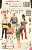 McCall's 4018 Sewing Pattern Jacket Tops Skirt Pants Size 10-12 OR 22-24 Uncut Factory Folded