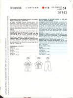 See&Sew 5552 Sewing Pattern 18 inch Doll Clothes Uncut Factory Folded