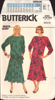 Butterick 4101 Sewing Pattern Dress Size 8-10-12 Uncut Factory Folded