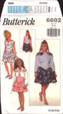 Butterick 6602 Sewing Pattern Girls' Jacket and Dress 12-14 Uncut Factory Folded
