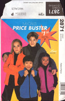 McCall's 2871 Sewing Pattern Boy's And Girl's Jacket Vest Size 2-6 Uncut Factory Folded