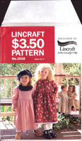 Lincraft 1018 Sewing Pattern Girl's Dress Size 0.5-4 Uncut Factory Folded