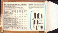 Simplicity 9406 Pants And Unlined Jacket, Uncut Factory Folded Sewing Pattern Size 16
