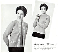 Patons 510 Knitting Book - Knitting Patterns for Ladies' Sweaters, Jumpers and Cardigans - Instant Download PDF 16 pages