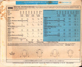 McCall's 6996 Men's PulloverTops with Long or Short Raglan Sleeves and Neckline Variations, Uncut, Factory Folded Sewing Pattern Size 34-36