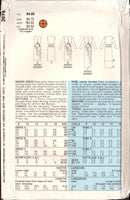 Butterick 3678 Evening Wrap Dress in Two Lengths with Flounced Front Drape, Uncut, Factory Folded Sewing Pattern Size 14