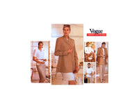 Vogue 1624 Jacket, Dress, Top, Skirt and Pants, Uncut, Factory Folded Sewing Pattern Plus Size 20-22-24