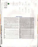 Vogue 1624 Jacket, Dress, Top, Skirt and Pants, Uncut, Factory Folded Sewing Pattern Plus Size 20-22-24