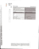 Vogue American Designer 1156 Anne Klein Fitted, Lined Dress with Princess Seams, Uncut, Factory Folded Sewing Pattern Multi Plus Size 16-22