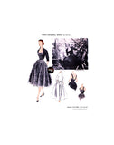 50s Above-Waist Jacket and Dress by Jean Dessès, Bust 32 Hip 35, Vogue Paris Original Model 1174, Vintage Sewing Pattern Reproduction