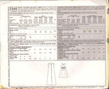 McCall's 2345 Children's And Girl's Jumper Dress Sewing Pattern Size Misses 8-22 Children 3-8 Uncut Factory Folded