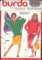 Burda 6125 Sewing Pattern Dress Size 8-20 + 40 Uncut Factory Folded