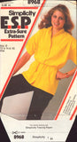 Simplicity 8968 Sewing Pattern Top and Tie Belt Size 12-14-16 Uncut Factory Folded