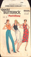 Butterick 6526 Sewing Pattern Junior Top Skirt Pants Size 5-7-9 CUT COMPLETE