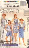 McCall's 3578 Unlined Jacket, Top, Skirt Pants Shorts, Uncut Factory Folded Sewing Pattern Size 10-12-14