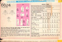 Simplicity 6624 Stretch Knit Tops with Long or Short Sleeves and Neckline Variations, Uncut, Factory Folded Sewing Pattern Size 6-8