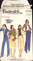 Butterick 5700 Jacket, Skirt Pants Uncut Factory Folded Sewing Pattern Size 12