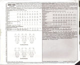 McCall's 6616 Shaped Hemline Tops with Sleeve Length Variations, Uncut, Factory Folded Sewing Pattern Multi Size 4-12