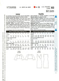 See and Sew 5309 Raglan Sleeve Jacket and Mock Wrap Dress, Uncut, Factory Folded Sewing Pattern Multi Size 6-12