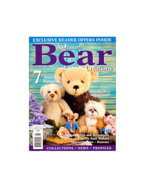 Australian Bear Creations Magazine Vol. 15 No. 6 2010 - Seven Amazing Patterns